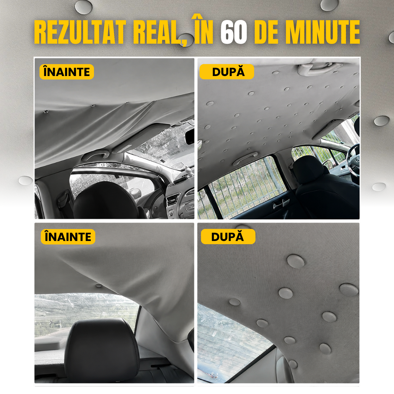 Kit reparație plafon auto rapid si simplu "EASY FIX"